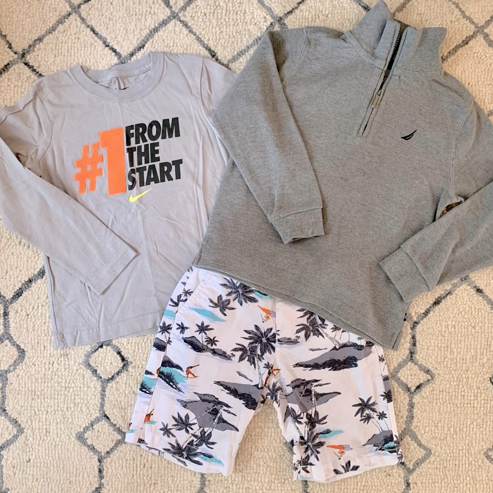 Bulk Sale!  Nautica, Nike, Old Navy. Boys 7.